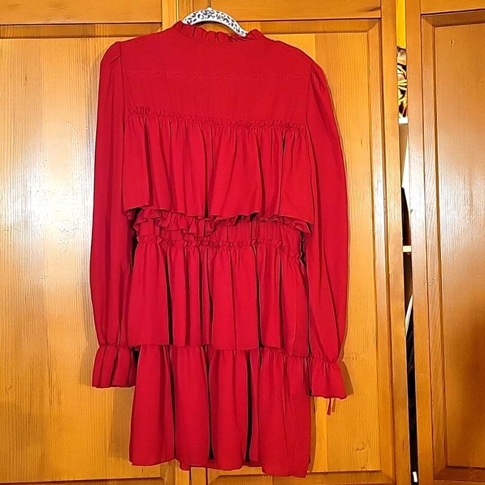 Red dress